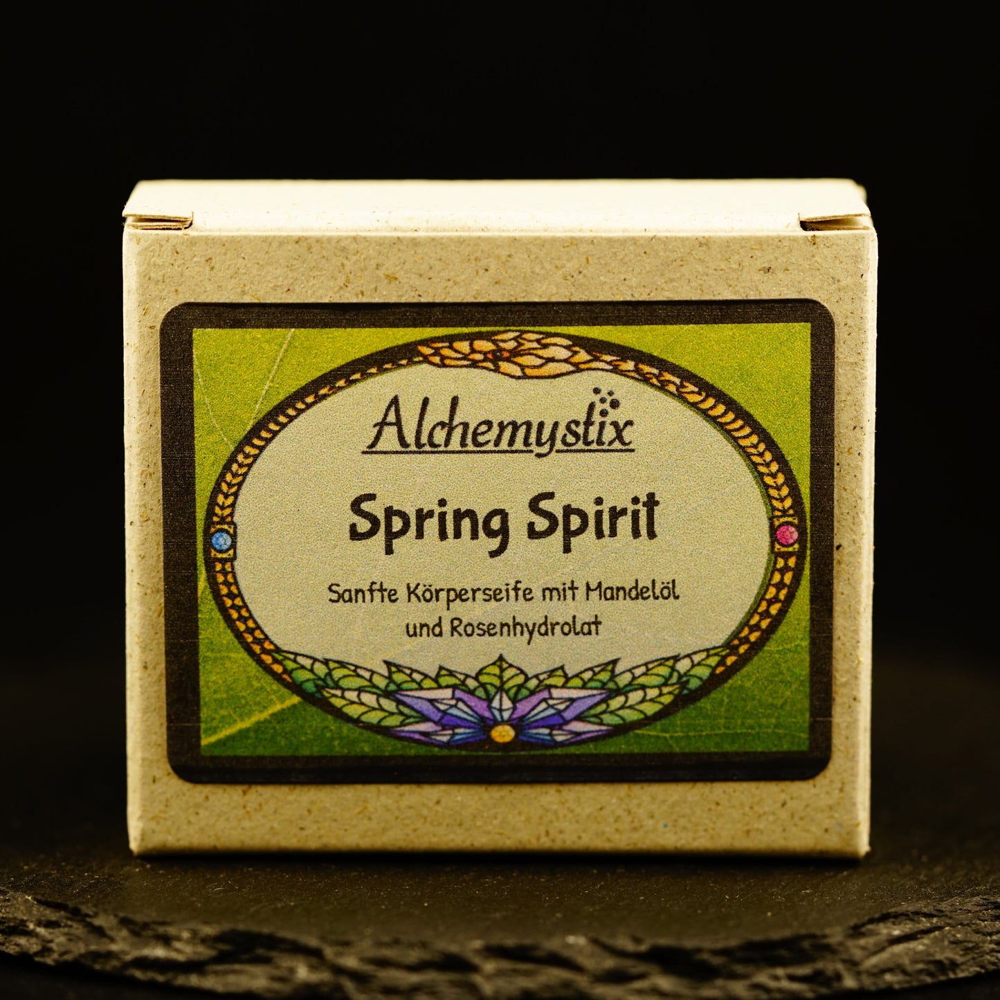 Spring Spirit - Savon doux pour le corps à l'huile d'amande et à l'hydrolat de rose